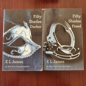 Fifty Shades Darker and Freed Books      By E L James Paperback